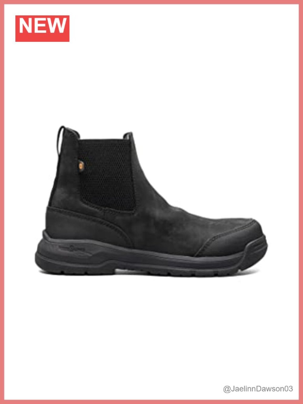 Women's Waterproof Chelsea Boots Leather Composite Toe Work Booties